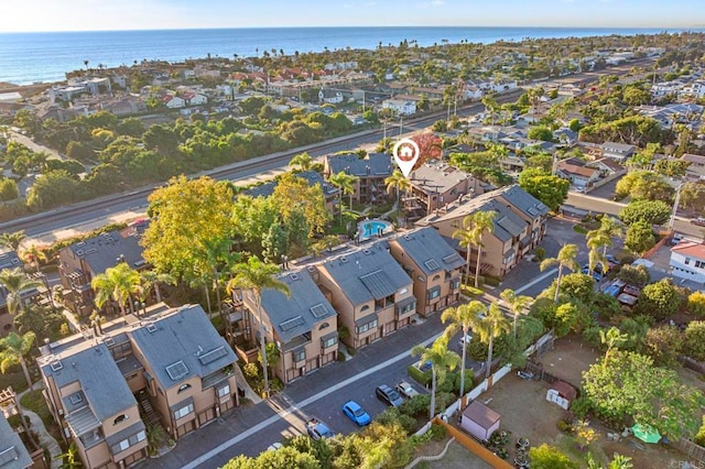 4006 Layang Layang Cir Unit E, Carlsbad, CA 92008 - aerial view of property's location with nearby suburban area and a nearby body of water