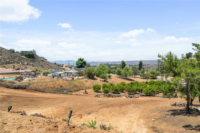 20605 Broadview Dr, Perris, CA 92570 - view of yard featuring a mountain view