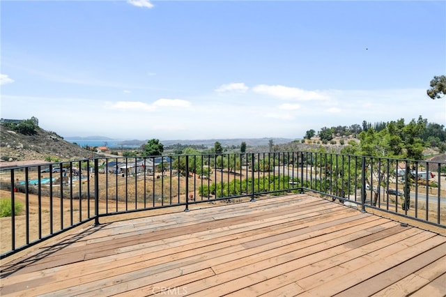 20605 Broadview Dr, Perris, CA 92570 - deck with a mountain view