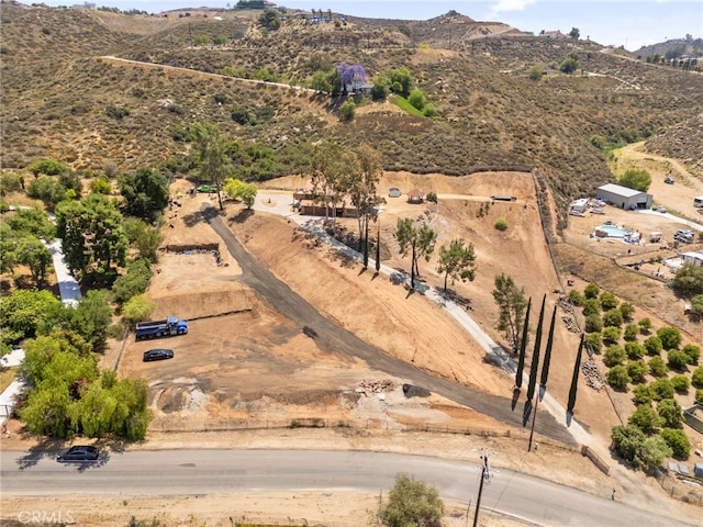 20605 Broadview Dr, Perris, CA 92570 - aerial view of property's location with a mountainous background