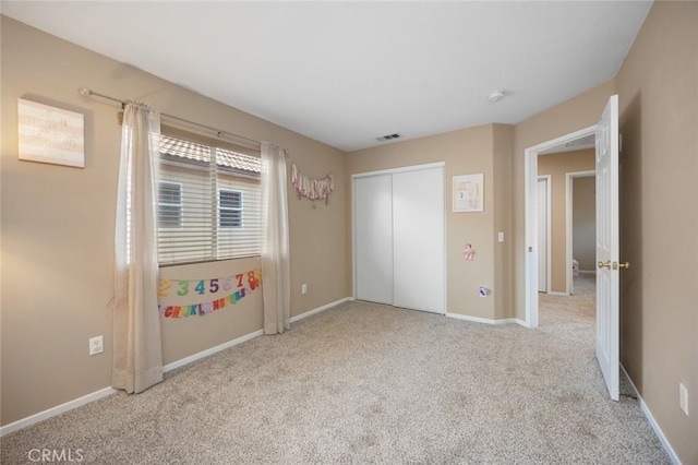 3762 Almansa Way, Perris, CA 92571 - unfurnished bedroom with carpet, baseboards, and a closet