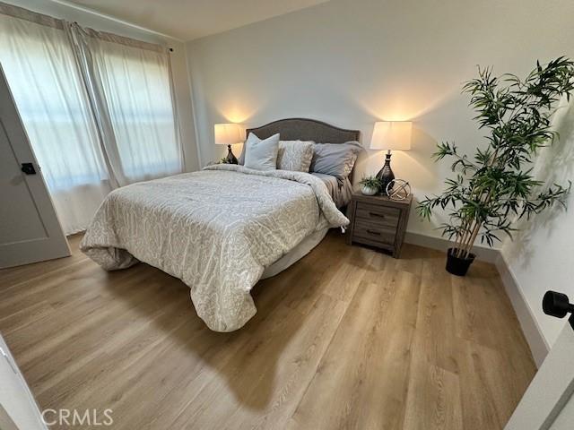 2510 Termino Ave, Long Beach, CA 90815 - bedroom featuring light wood-style flooring and baseboards