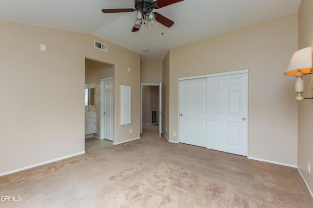 1724 Hilaria St, Oxnard, CA 93030 - unfurnished bedroom with lofted ceiling, carpet, baseboards, and a closet