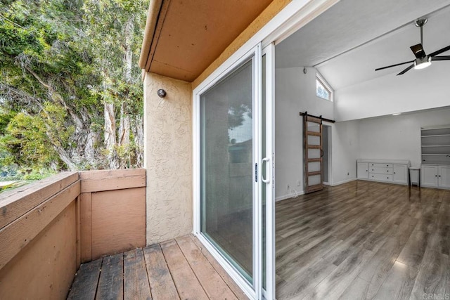 2920 Briarwood Rd Unit G12, Bonita, CA 91902 - balcony with a ceiling fan