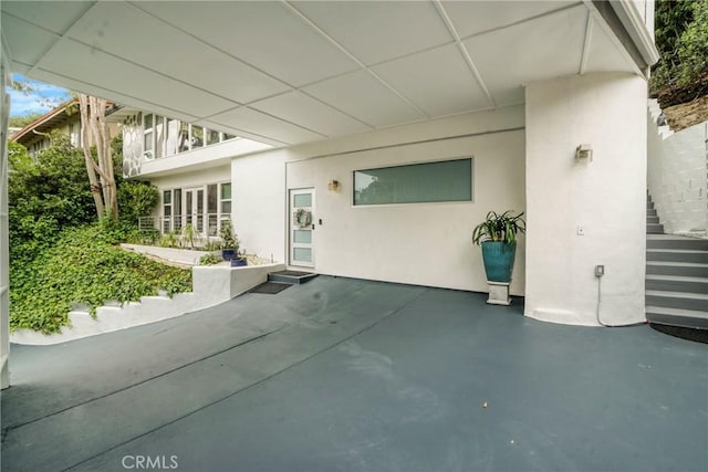 3839 Davana Rd, Sherman Oaks, CA 91423 - view of patio featuring a carport
