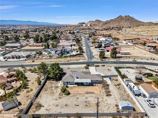 16635 Wintun Rd, Apple Valley, CA 92307 - aerial perspective of suburban area featuring a mountainous background