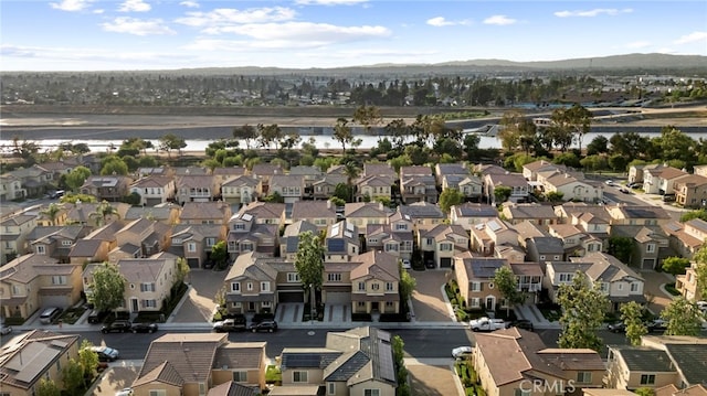 341 W Pebble Creek Ln, Orange, CA 92865 - aerial perspective of suburban area with a water and mountain view