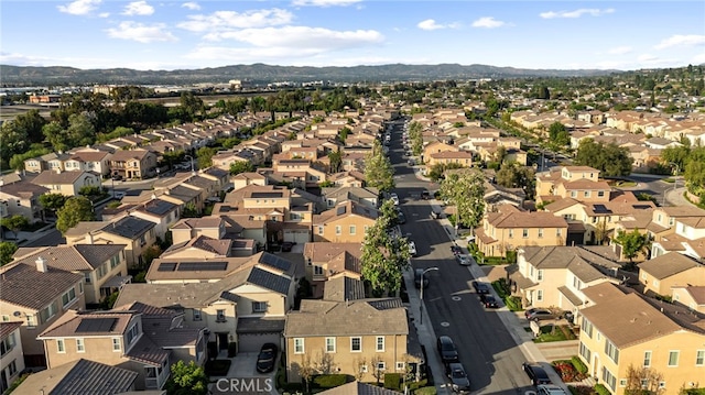 341 W Pebble Creek Ln, Orange, CA 92865 - aerial perspective of suburban area with a mountain backdrop