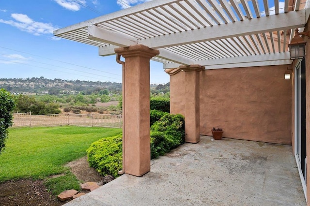 4036 Stonebridge Ln, Rancho Santa Fe, CA 92091 - view of patio with a pergola