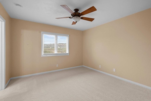 4036 Stonebridge Ln, Rancho Santa Fe, CA 92091 - empty room featuring light carpet, a ceiling fan, baseboards, and a smoke detector
