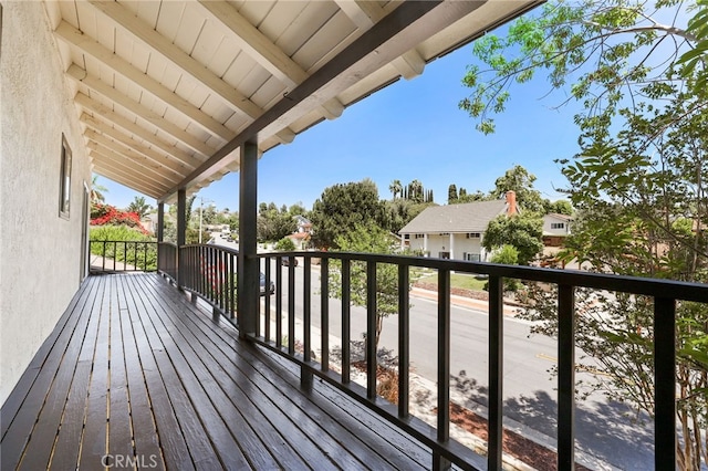 24751 Mosquero Ln, Mission Viejo, CA 92691 - view of wooden deck