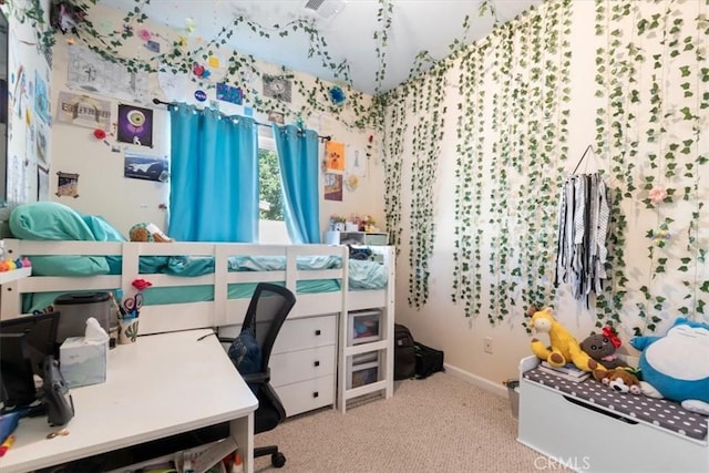 350 E Nugent St, Lancaster, CA 93535 - carpeted bedroom featuring a desk and baseboards