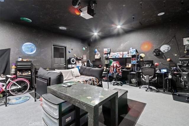 350 E Nugent St, Lancaster, CA 93535 - cinema featuring a textured wall and carpet flooring
