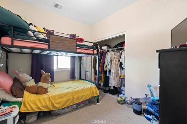 350 E Nugent St, Lancaster, CA 93535 - bedroom featuring carpet flooring and a closet