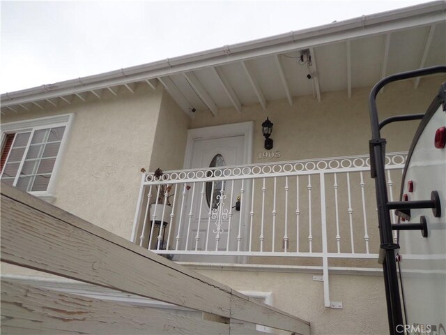 1908 Bailey Ave, Rosemead, CA 91770 - view of exterior entry with stucco siding