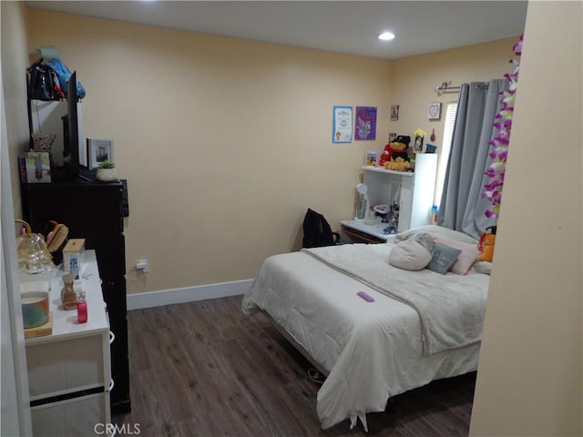 1908 Bailey Ave, Rosemead, CA 91770 - bedroom with wood finished floors, baseboards, and recessed lighting