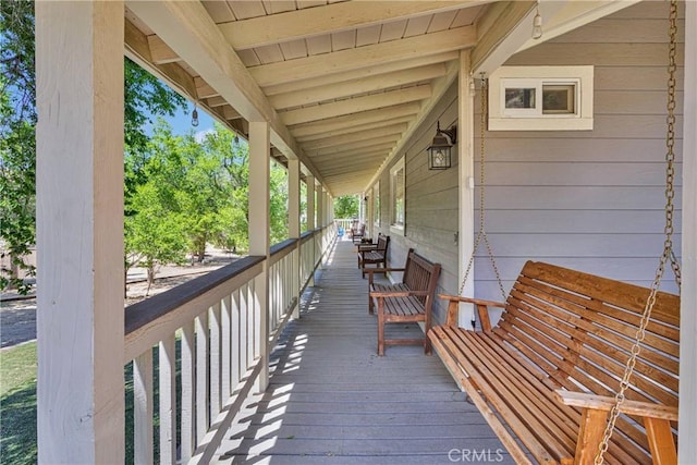 3537 Pinon Pines Rd, Wrightwood, CA 92397 - view of deck