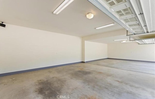 3537 Pinon Pines Rd, Wrightwood, CA 92397 - garage with baseboards