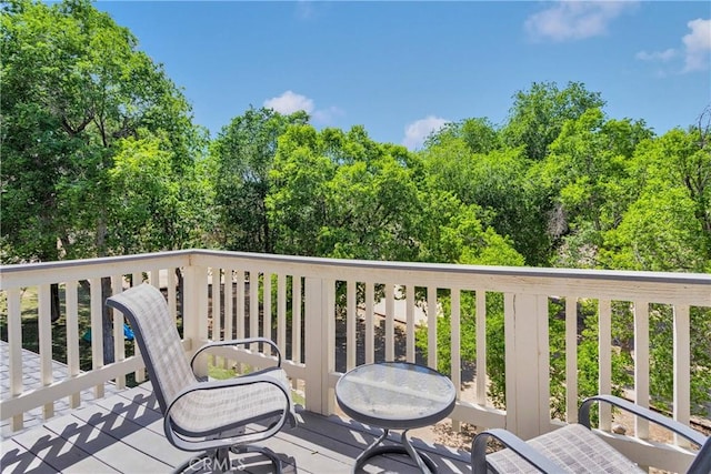 3537 Pinon Pines Rd, Wrightwood, CA 92397 - view of wooden deck