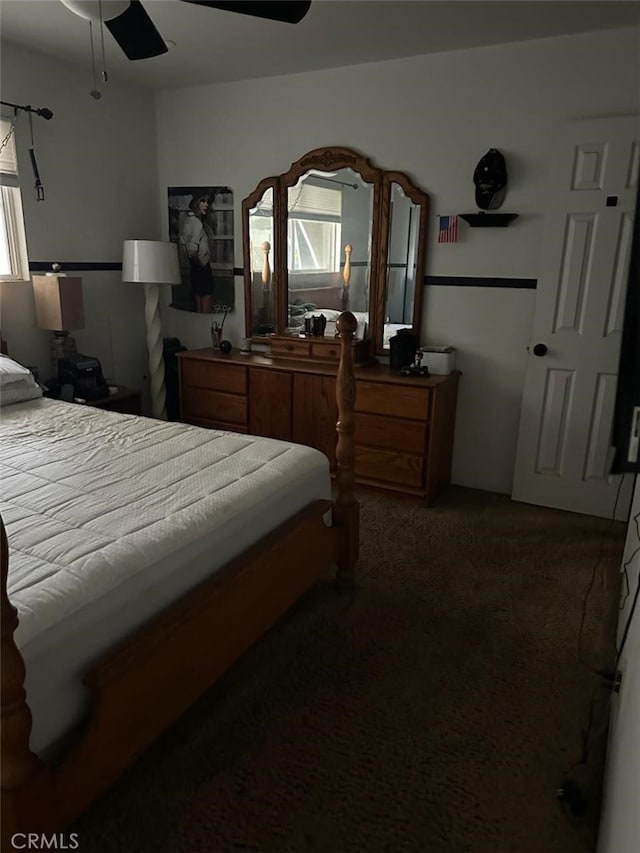 1364 El Lugar, Chula Vista, CA 91911 - bedroom featuring carpet flooring and ceiling fan