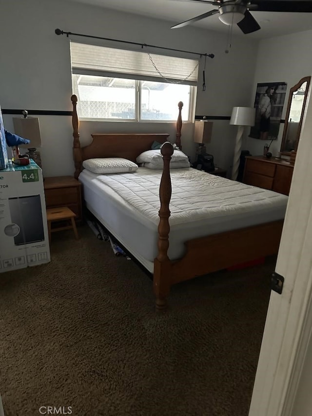 1364 El Lugar, Chula Vista, CA 91911 - bedroom with carpet and a ceiling fan