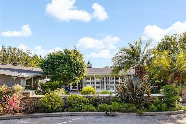 2212 Rim Rd, Duarte, CA 91008 - view of front of property with a chimney