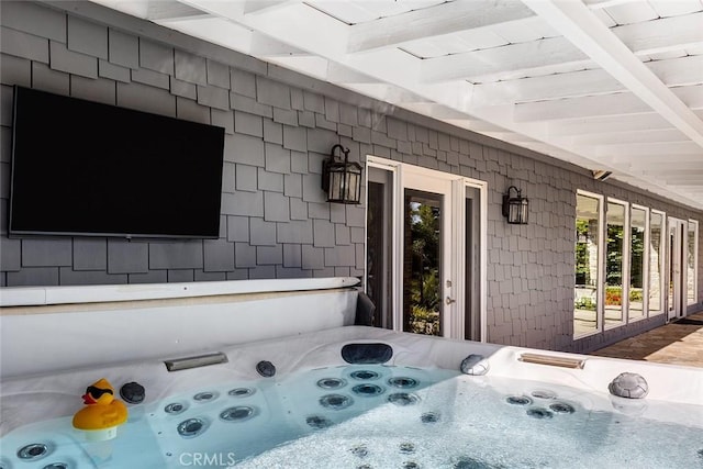 2212 Rim Rd, Duarte, CA 91008 - exterior view of a jacuzzi