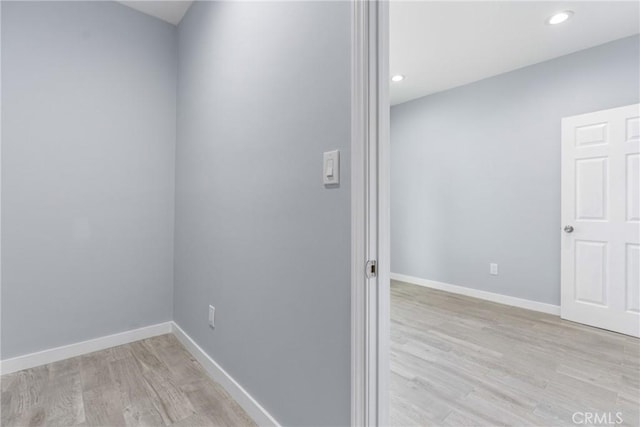 7321 Eglise Ave, Pico Rivera, CA 90660 - spare room featuring light wood-type flooring and recessed lighting