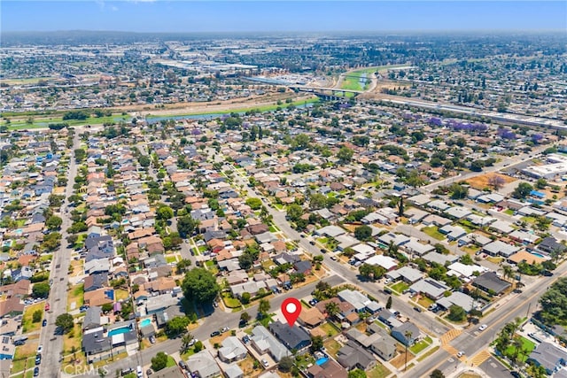 7321 Eglise Ave, Pico Rivera, CA 90660 - aerial overview of property's location