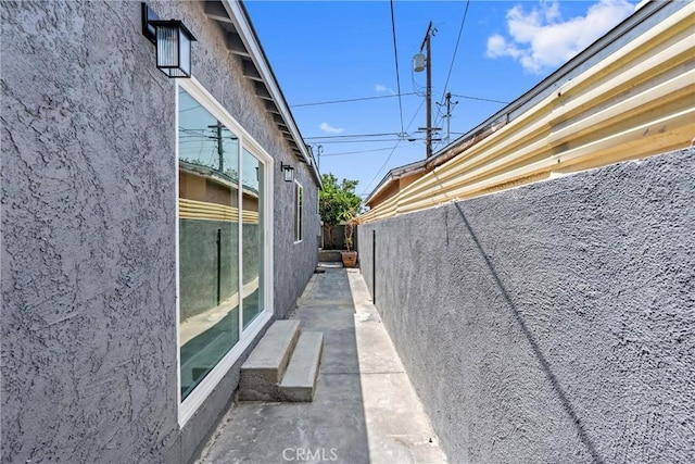7321 Eglise Ave, Pico Rivera, CA 90660 - view of home's exterior with stucco siding