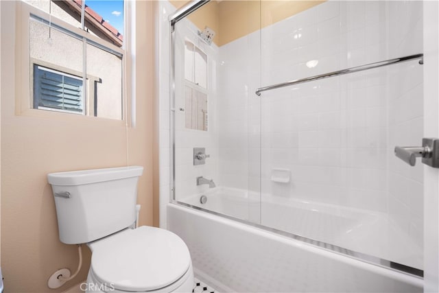 74 Gainsboro, Irvine, CA 92620 - full bathroom featuring toilet and bath / shower combo with glass door