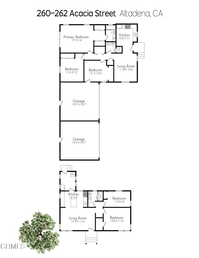 260262 Acacia St, Altadena, CA 91001 - room layout