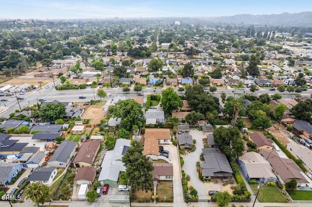 260262 Acacia St, Altadena, CA 91001 - aerial view of property and surrounding area with nearby suburban area