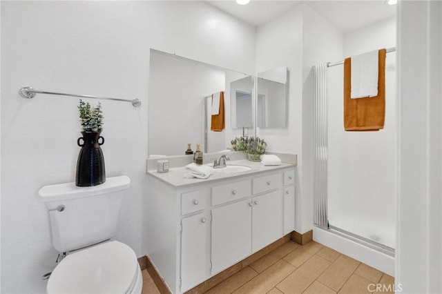 5905 Rosemead Blvd Unit 16, Pico Rivera, CA 90660 - full bath with vanity, toilet, and a shower stall