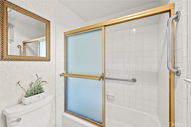 22443 Robin Oaks, Diamond Bar, CA 91765 - full bathroom with shower / bath combination with glass door and toilet