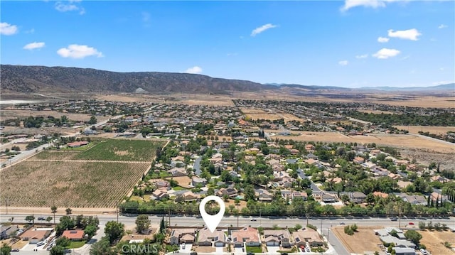 41719 Wayladn Ct, Lancaster, CA 93536 - aerial perspective of suburban area featuring a mountainous background