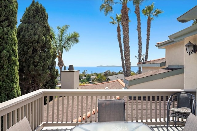 790 Wendt Ter, Laguna Beach, CA 92651 - wooden terrace with a water view