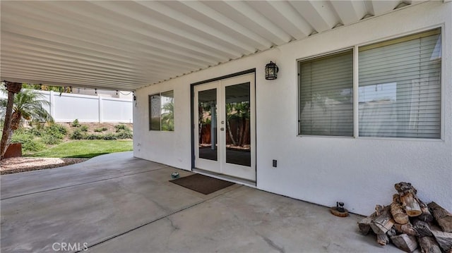 22820 Lark St, Grand Terrace, CA 92313 - view of patio / terrace with french doors