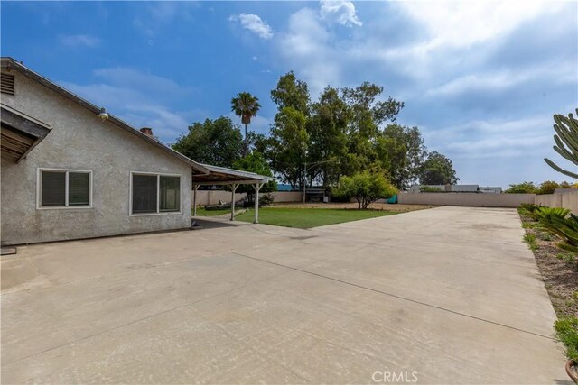 10709 Calabash Ave, Fontana, CA 92337 - view of yard with a patio