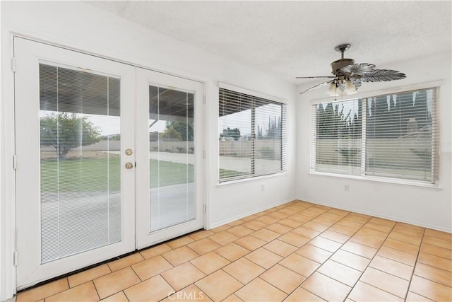10709 Calabash Ave, Fontana, CA 92337 - unfurnished sunroom with french doors