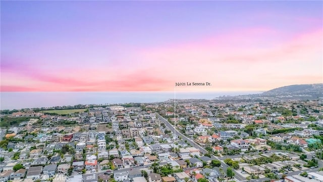 34021 La Serena Dr, Dana Point, CA 92629 - aerial view of property's location with a mountainous background