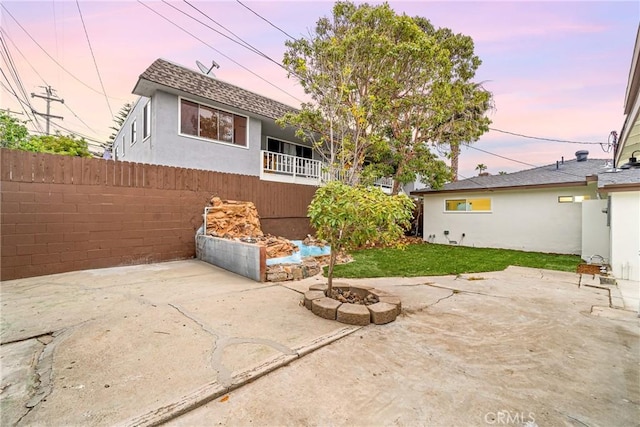 34021 La Serena Dr, Dana Point, CA 92629 - patio terrace at dusk featuring a patio area