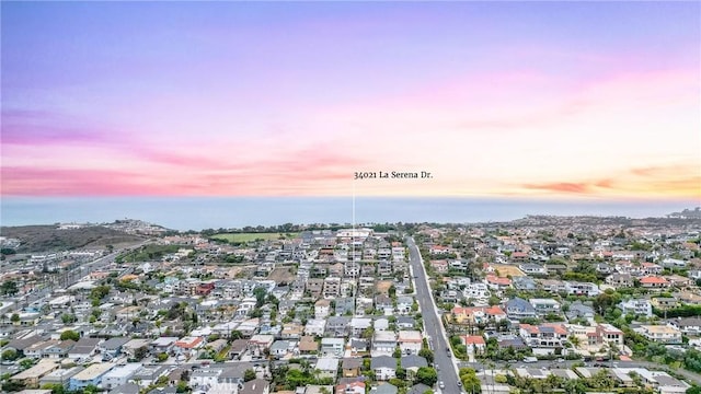 34021 La Serena Dr, Dana Point, CA 92629 - aerial overview of property's location featuring nearby suburban area and a large body of water
