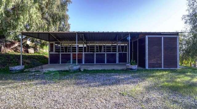 11606 Mesa Verde Dr, Valley Center, CA 92082 - rear view of property with an outdoor structure and an exterior structure