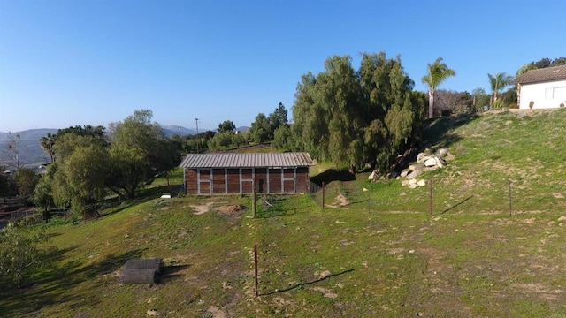11606 Mesa Verde Dr, Valley Center, CA 92082 - view of yard with an outbuilding