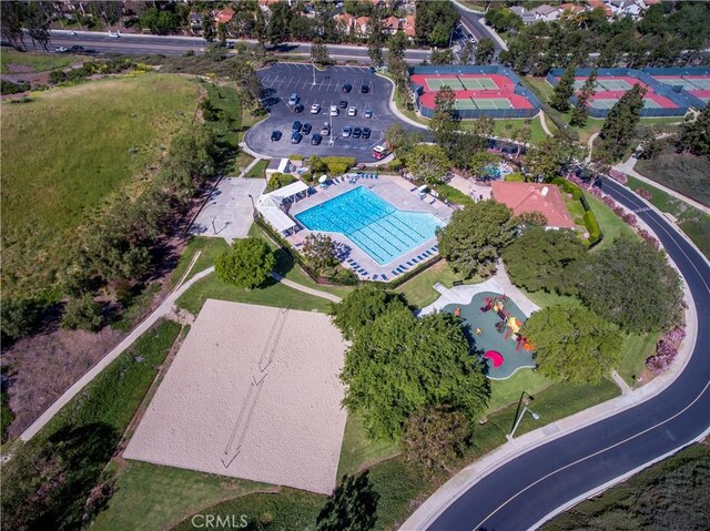 29162 Bobolink Dr, Laguna Niguel, CA 92677 - aerial view of property and surrounding area featuring a pool