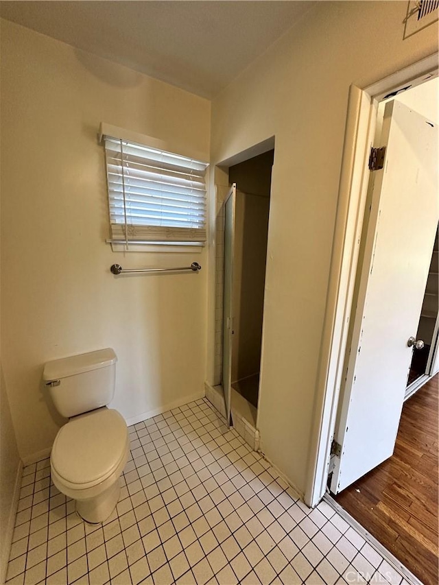 14655 Morrison St, Sherman Oaks, CA 91403 - bathroom with a stall shower and tile patterned flooring