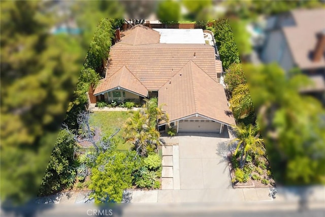 925 Calle Hermosa, San Dimas, CA 91773 - view from above of property