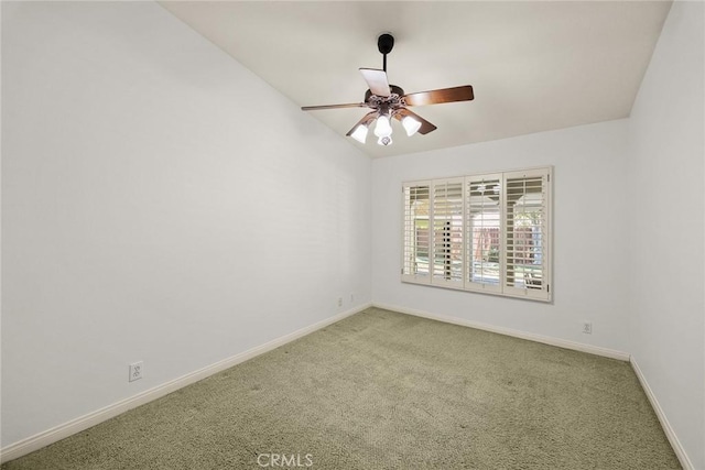 925 Calle Hermosa, San Dimas, CA 91773 - carpeted empty room with baseboards and ceiling fan