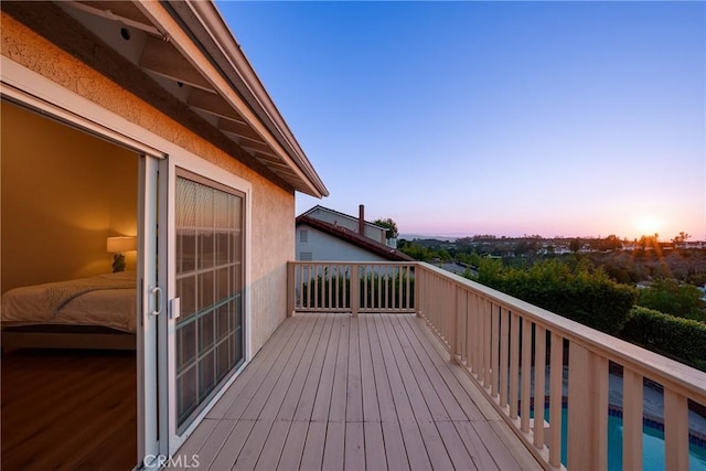 27591 Cenajo, Mission Viejo, CA 92691 - view of deck at dusk